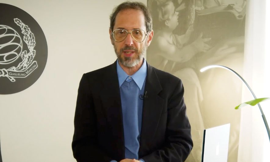 Il Rettore dell'Università degli studi Guglielmo Marconi, Marco Abate