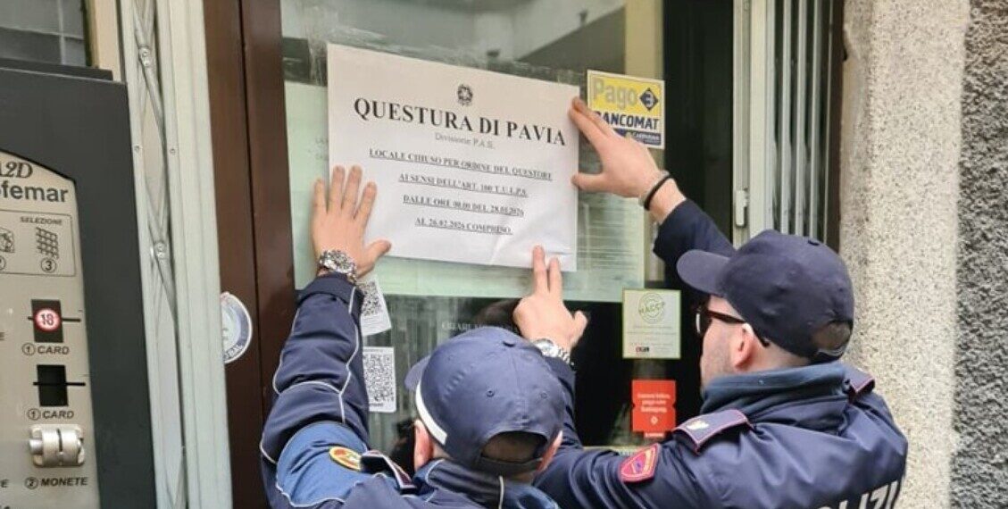 Discoteca abusiva nel seminterrato, il Questore chiude un bar a Pavia