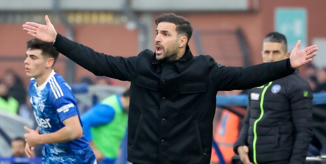Como: Fabregas, oggi la palla non è voluta entrare