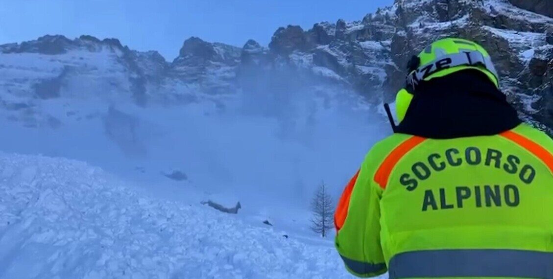 Valanga sopra Madesimo travolge quattro persone, una dispersa