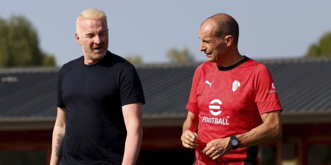 È un Milan a due teste: Furlani-Tare, stessa causa ma pensieri diversi per accontentare Allegri