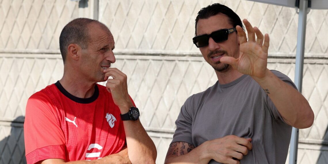 Ibrahimovic e il doppio Allegri: “Al Milan non era facile, oggi meno carattere”