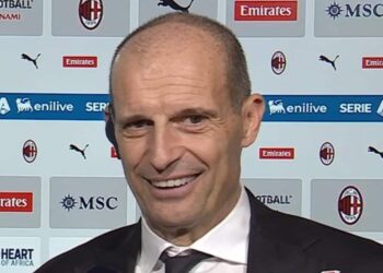 Allegri, solita ironia: “Vado avanti con l’età, non vorrei che il cuore cedesse”