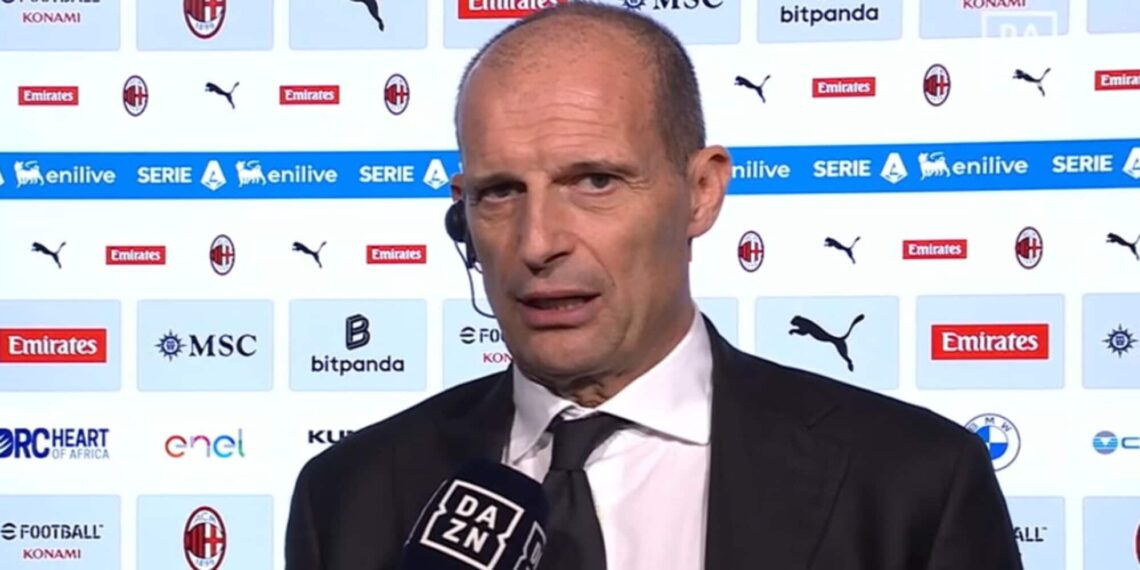 “L’Inter era e rimane la favorita per lo Scudetto”: Allegri spegne gli entusiasmi Milan