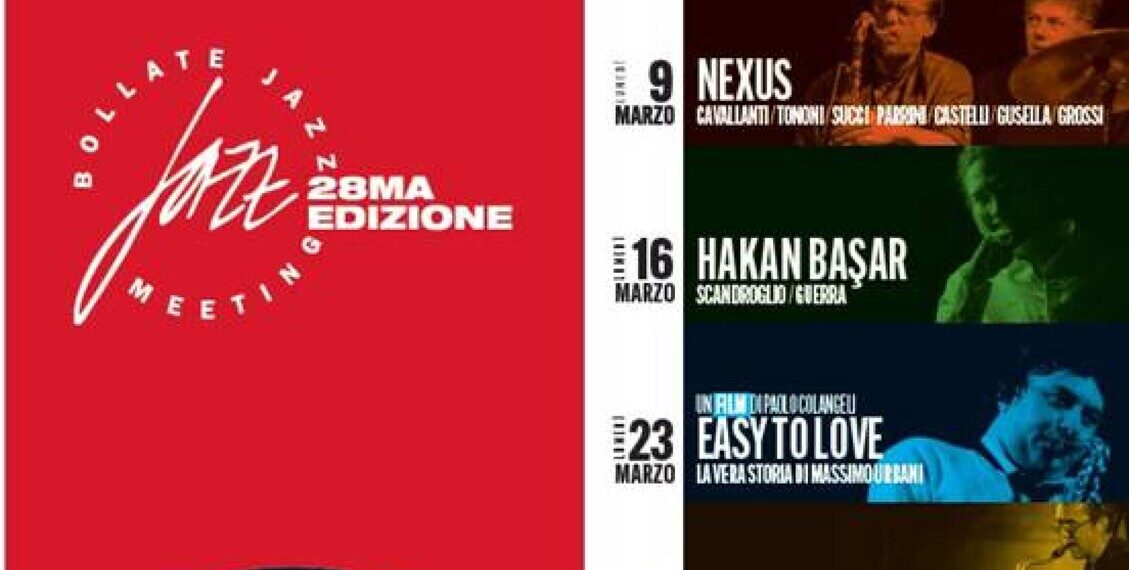 Compie 28 anni Bollate Jazz, e festeggia i 50 della milanese Red Records